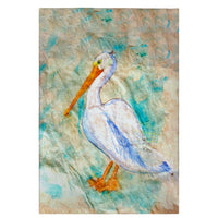 Pelican on Rice Guest Towel