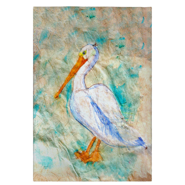Pelican on Rice Guest Towel