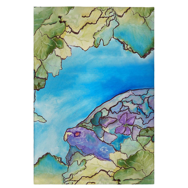 Purple Turtle Guest Towel