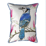 Blue Jay Indoor/Outdoor Pillow