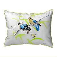 Birds and Bees III Indoor/Outdoor Pillow