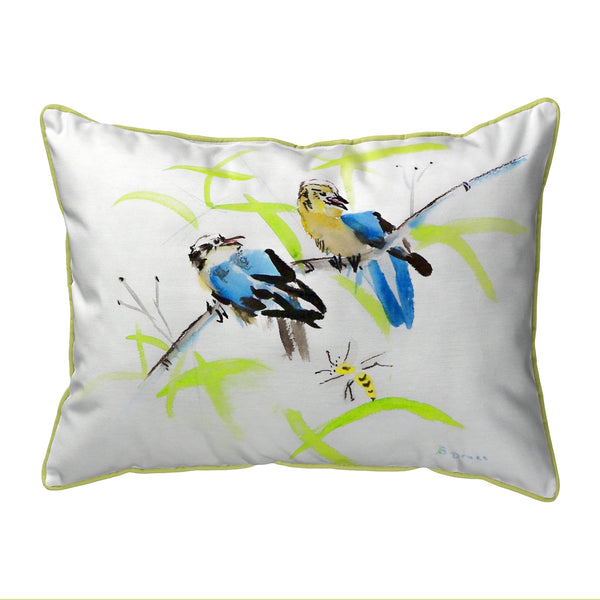 Birds and Bees III Indoor/Outdoor Pillow