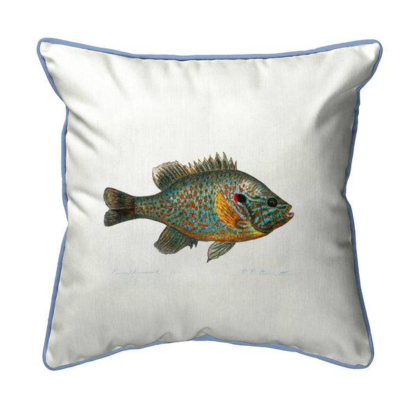 Pumpkinseed Fish Indoor/Outdoor Pillow