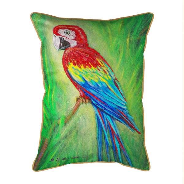 Red Macaws Indoor/Outdoor Pillow