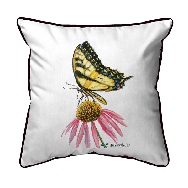 Tiger Swallowtail Butterfly Indoor/Outdoor Pillow
