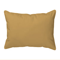 Racing Horse Gold Indoor/Outdoor Pillow