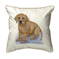 Yellow Lab Indoor/Outdoor Pillow