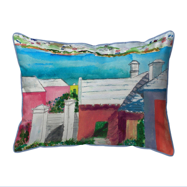 Rooftops Indoor/Outdoor Pillow