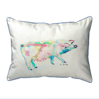 Pink Pig Indoor/Outdoor Pillow