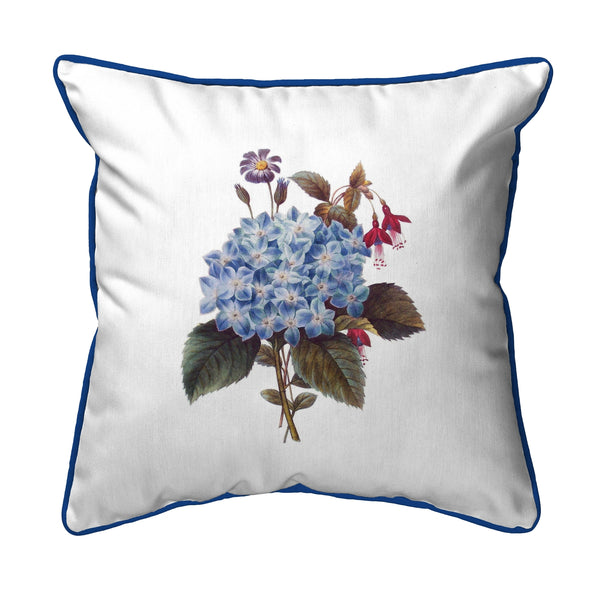 Blue Hydrangea Indoor/Outdoor Pillow