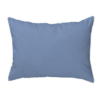Blue Morning Glories Corded Pillow