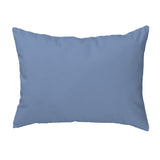 Blue Morning Glories Corded Pillow