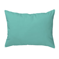 Blue Butterfly & Floral Corded Pillow