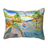 Boat View Corded Pillow