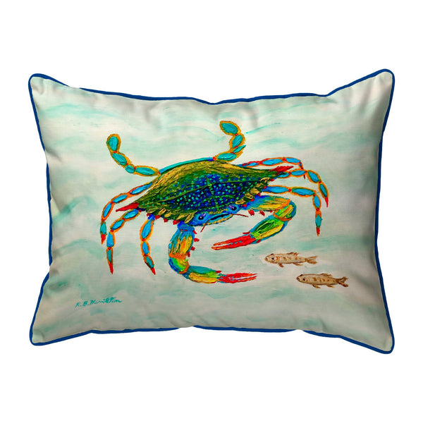 Crab and Fish Corded Pillow