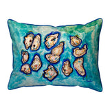 Many Oysters Corded Pillow