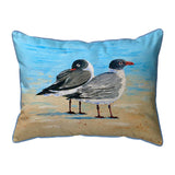 Laughing Sea Gulls Corded Pillow