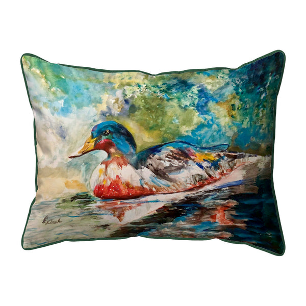 Colorful Duck Corded Pillow