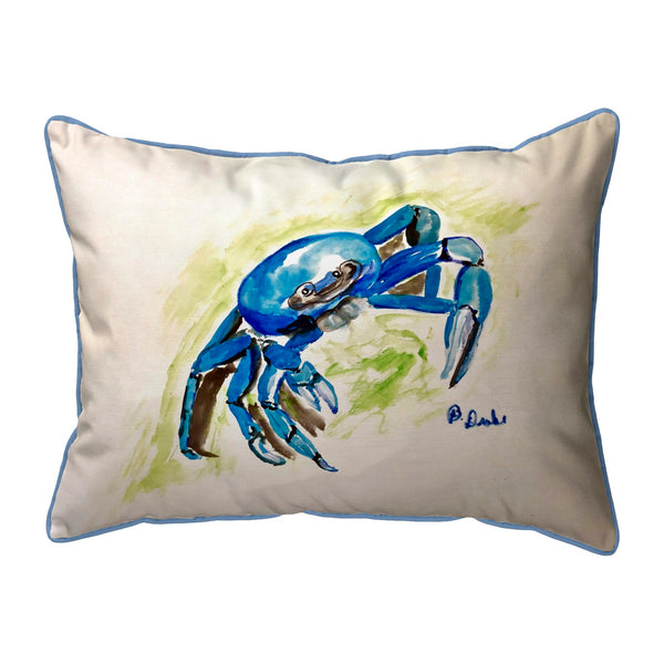 Blue Land Crab Corded Pillow