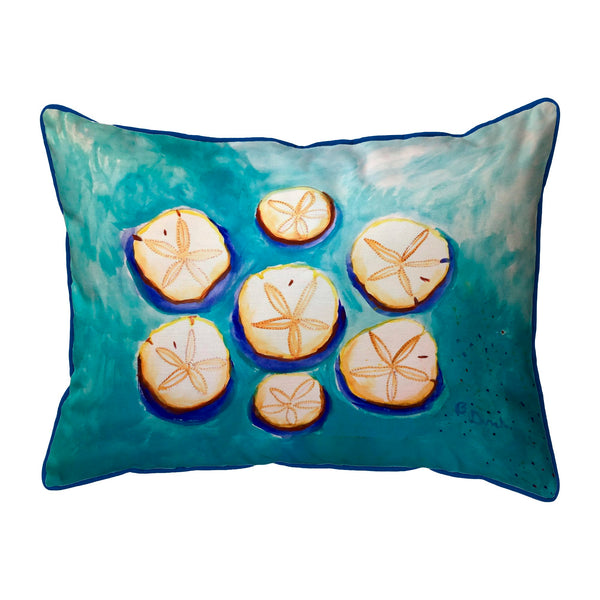 Many Sand Dollars Corded Pillow