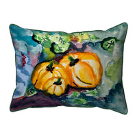 Three Pumpkins Corded Pillow