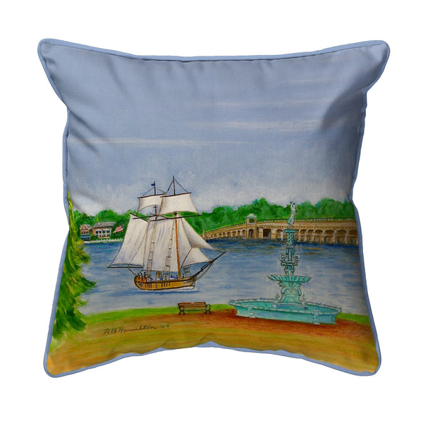 Chestertown, MD College Indoor/Outdoor Pillow