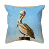 Pelican on Post Corded Pillow
