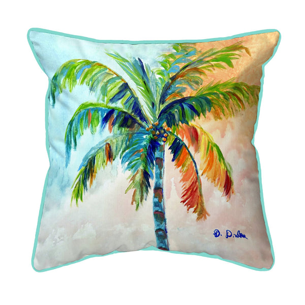 Pastel Palms Corded Pillow