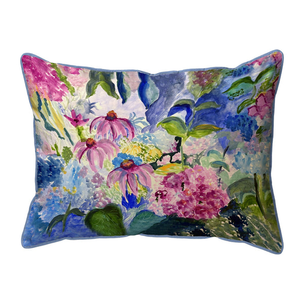 Cone Flowers II Corded Pillow