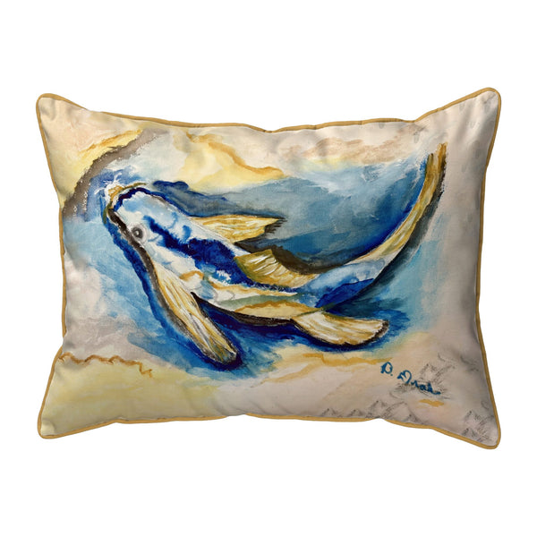 Golden Koi Corded Pillow