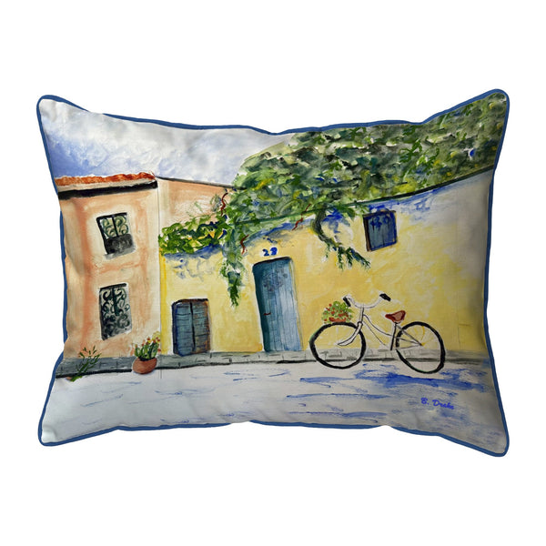 Portugal Bike Corded Pillow
