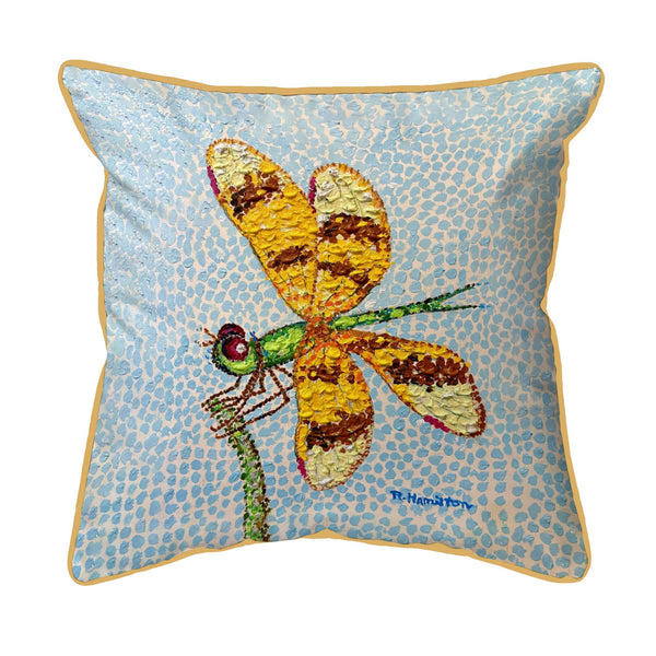 Google Eye Dragonfly Corded Pillow