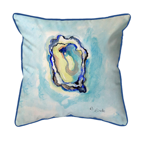 One Oyster Corded Pillow