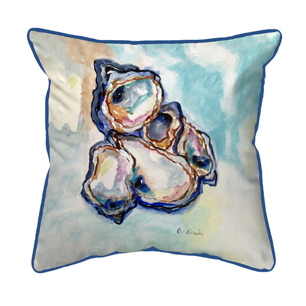 Five Oysters Corded Pillow
