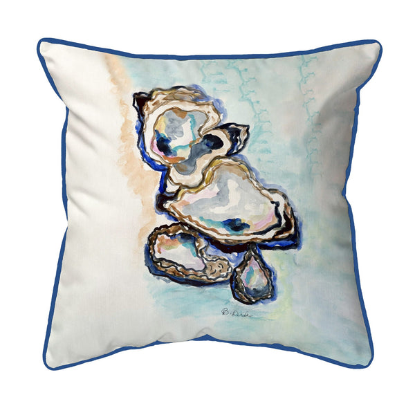 Many Oysters Corded Pillow