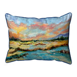 Marsh Sunset Corded Pillow