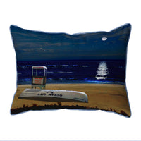 Ocean City Beach Indoor/Outdoor Pillow