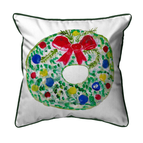 Christmas Wreath Indoor/Outdoor Pillow