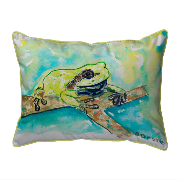 Betsy's Frog Indoor/Outdoor Pillow