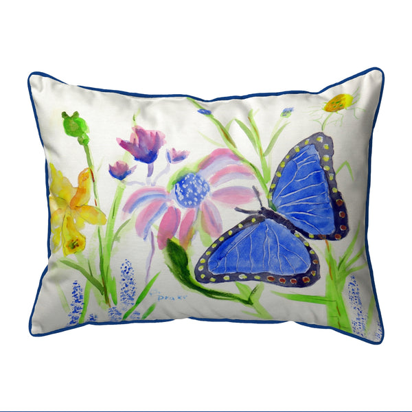 Betsy's Blue Morpho Indoor/Outdoor Pillow