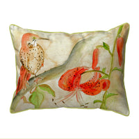 Brown Thrasher Indoor/Outdoor Pillow