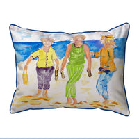 Grandma at the Beach Indoor/Outdoor Pillow