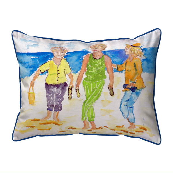 Grandma at the Beach Indoor/Outdoor Pillow
