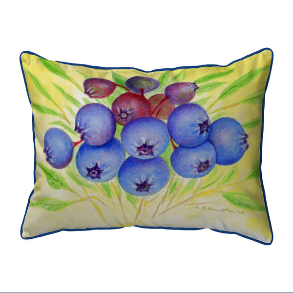 Blueberries Indoor/Outdoor Pillow