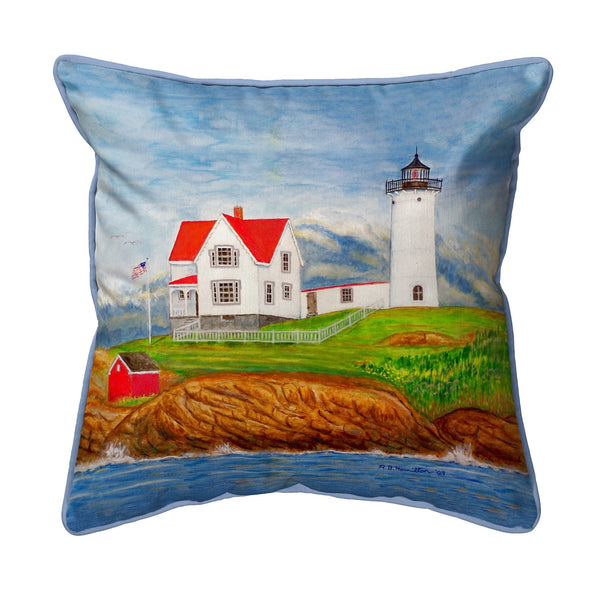 Nubble Lighthouse, ME Indoor/Outdoor Pillow