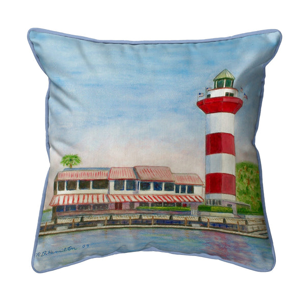 Hubble Head, ME Lighthouse Indoor/Outdoor Pillow