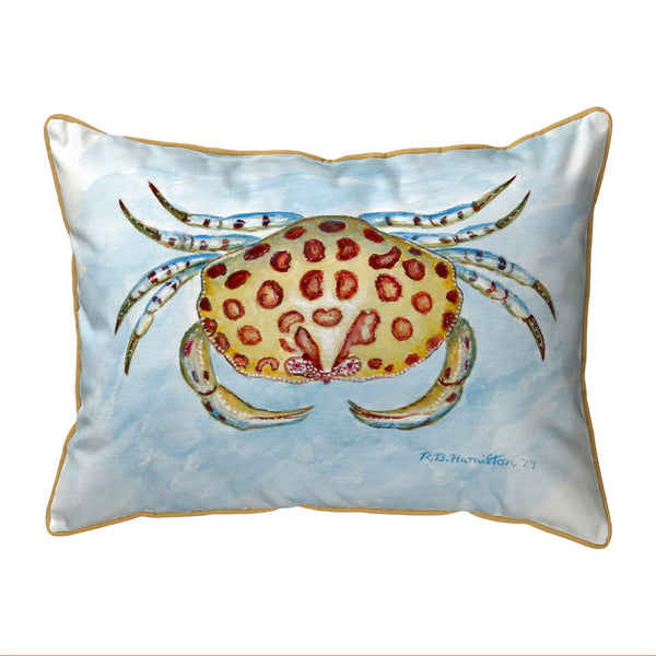 Calico Crab Indoor/Outdoor Pillow