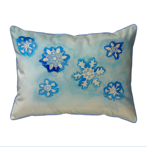 Snowflakes Indoor/Outdoor Pillow