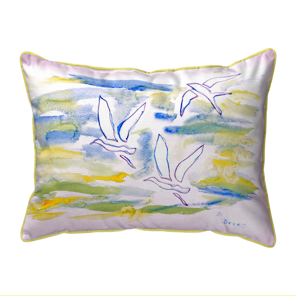 Three Gulls Indoor/Outdoor Pillow