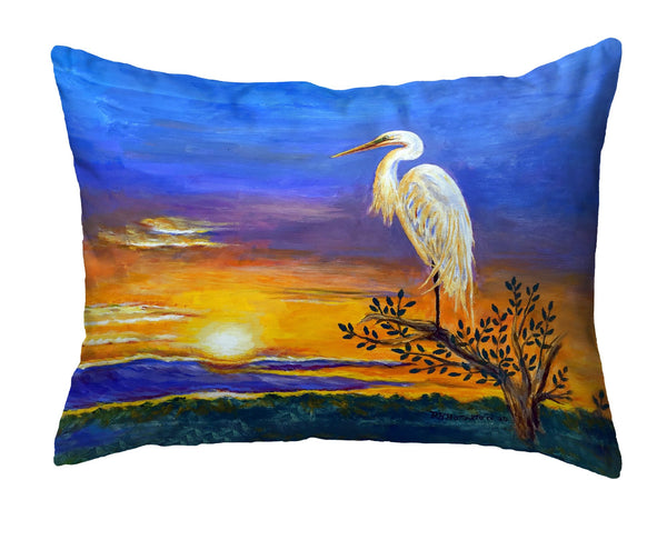 Egret Sunset II No-Cord Pillow